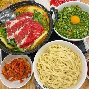 トゥンチョンシャブカルグクス ソグ店