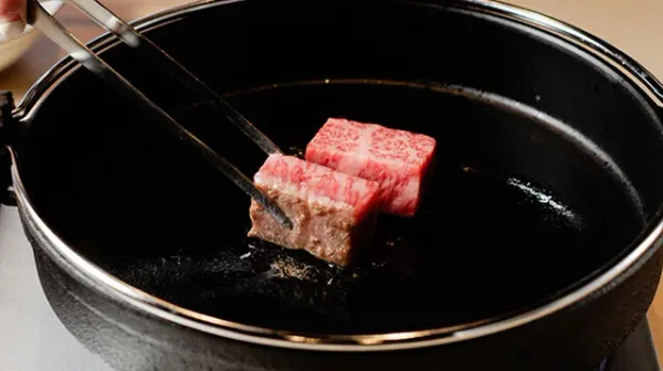 와규 스키야키 쿠로노 뒤 난바 본점の写真5