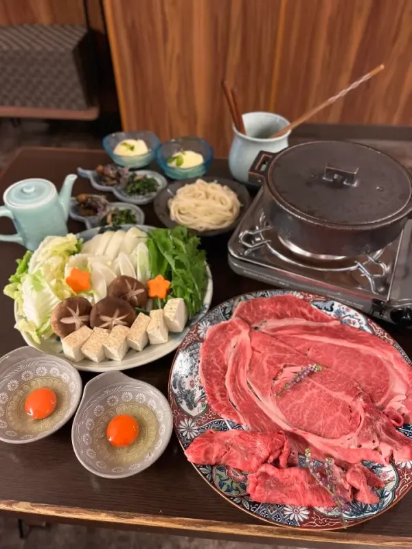 히노데 오사카 난바점 소고기 전골の写真2