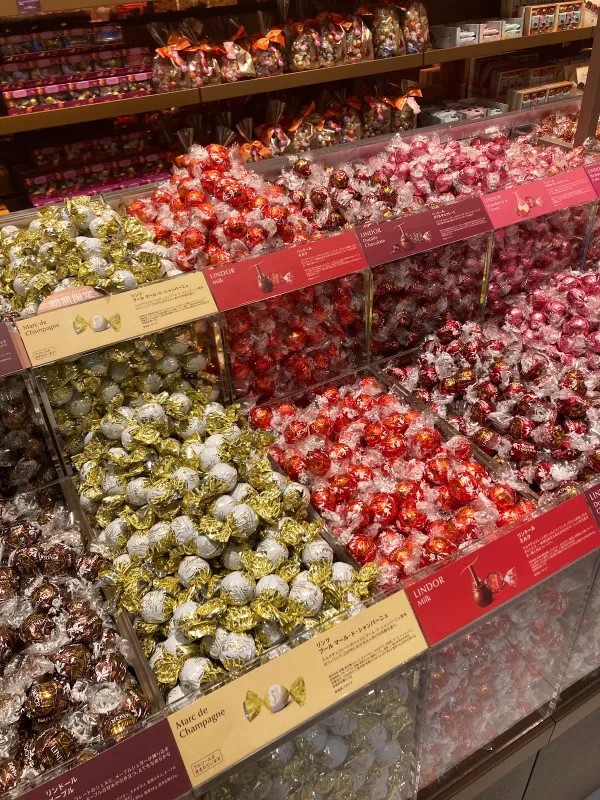 Lindt Chocolate Boutique Tenjin Underground Mall