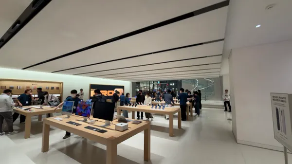 Apple 신사이바시 사진 2