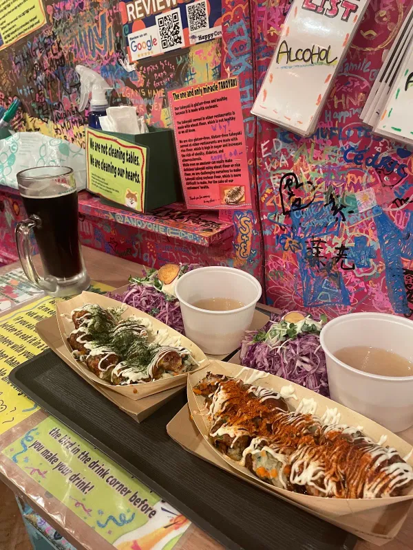 OKO takoyaki vegan vegetarian glutenfreeの写真3