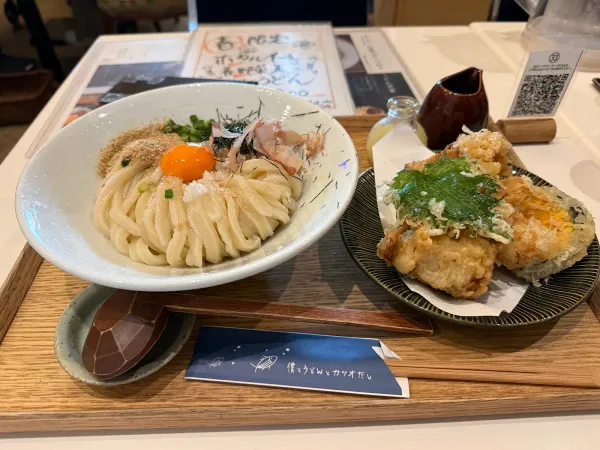 僕とうどんとカツオだし あべのキューズモール店の写真2